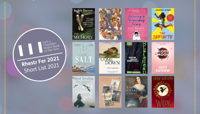 Literature Wales announces the English-language Shortlist for Wales Book of the Year 2021