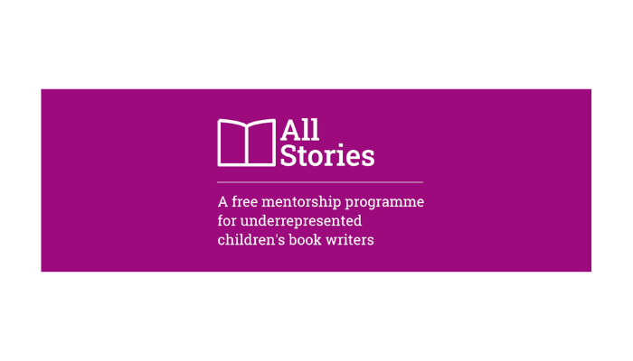 All Stories, a unique mentorship programme for underrepresented children’s book writers, announces its first cohort of mentees