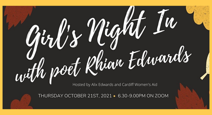 Girl’s Night In featuring poet Rhian Edwards
