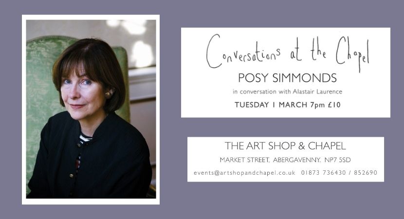 Conversations at the Chapel – Posy Simmonds