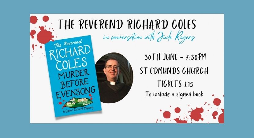 The Reverend Richard Coles in conversation with Jude Rogers