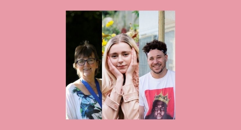 Áine Ní Ghlinn, Casi Wyn and Connor Allen talk to Jon Gower