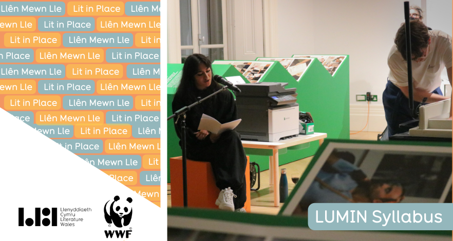 Sadia Pineda Hameed and Beau W Beakhouse (LUMIN), Borrow Tomorrow (performance), 2021, The Mosaic Rooms, London, photo: The Mosaic Rooms