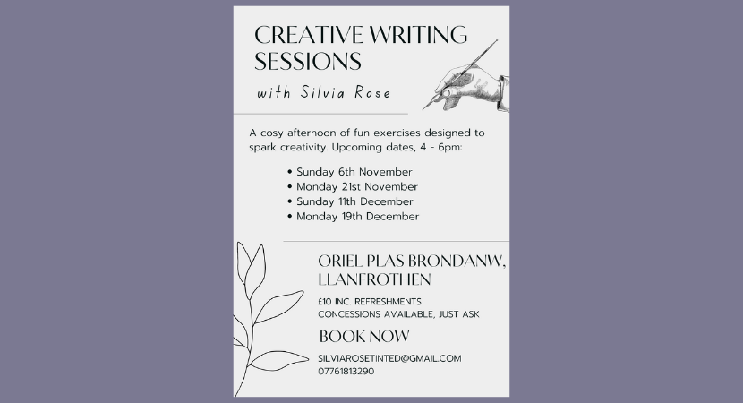 Creative Writing Sessions in Snowdonia