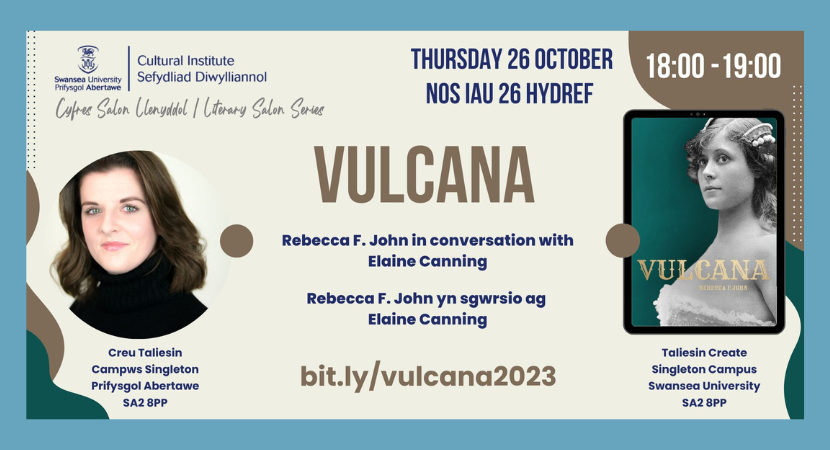 ‘Vulcana’: Rebecca F. John in conversation with Elaine Canning