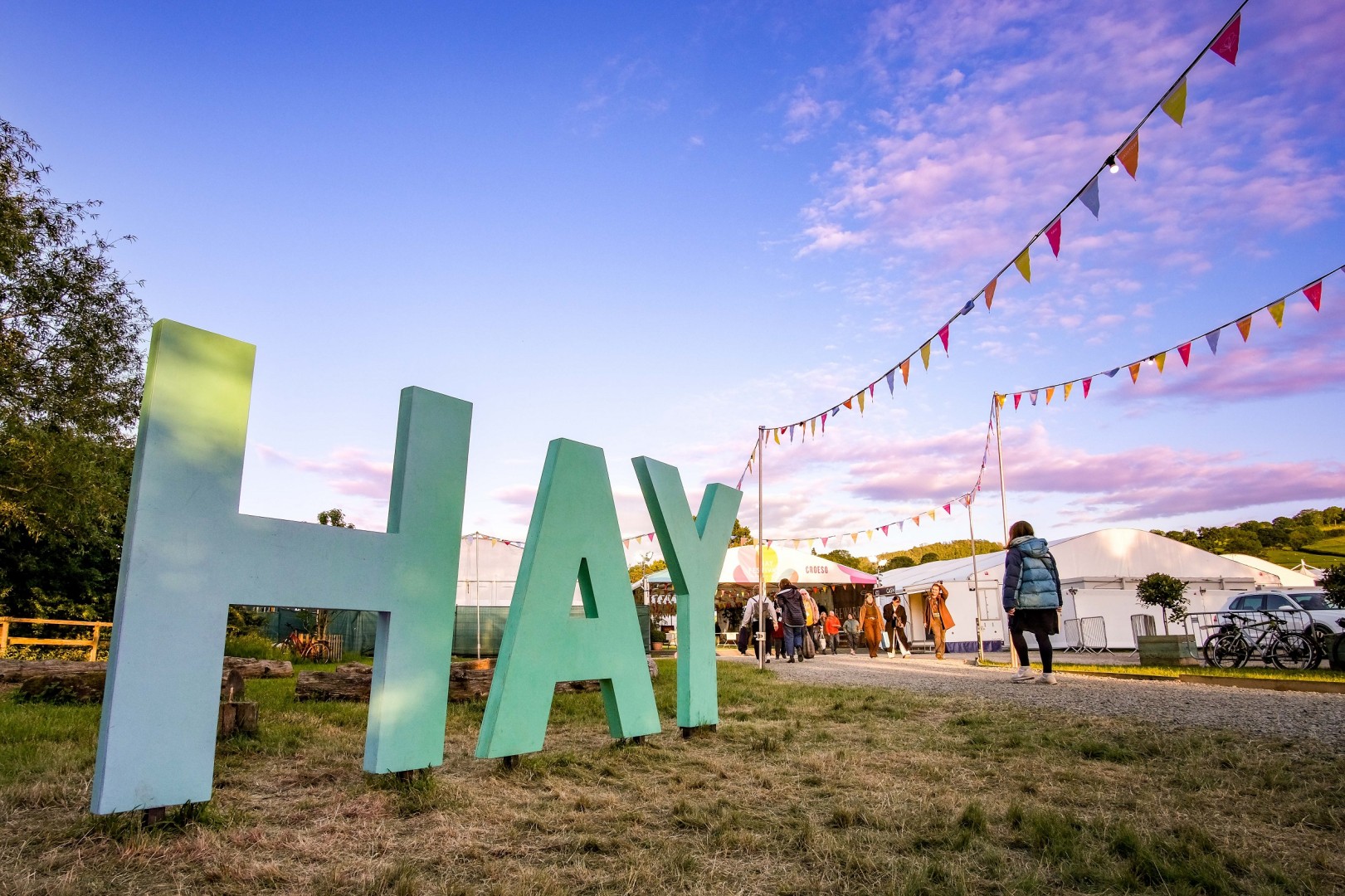 Hay Festival Writers at Work Literature Wales