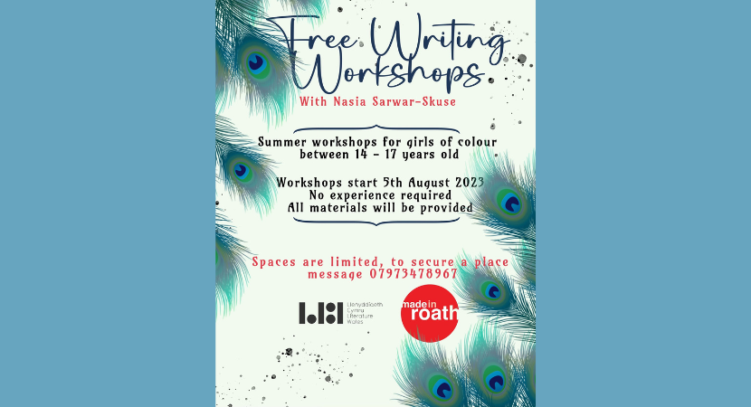 Free Writing Workshops with Nasia Sarwar-Skuse