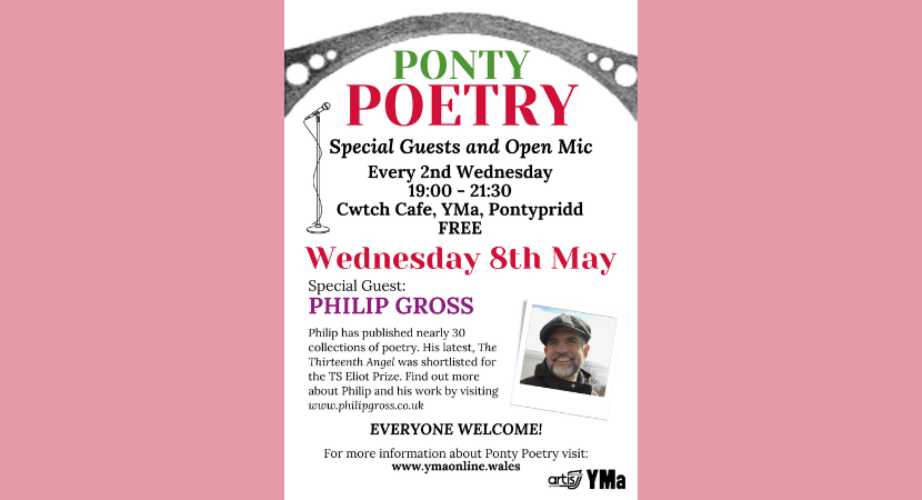 Ponty Poetry with Special Guest Philip Gross