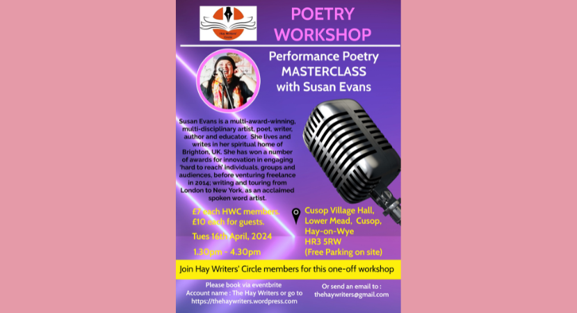 Performance Poetry Masterclass