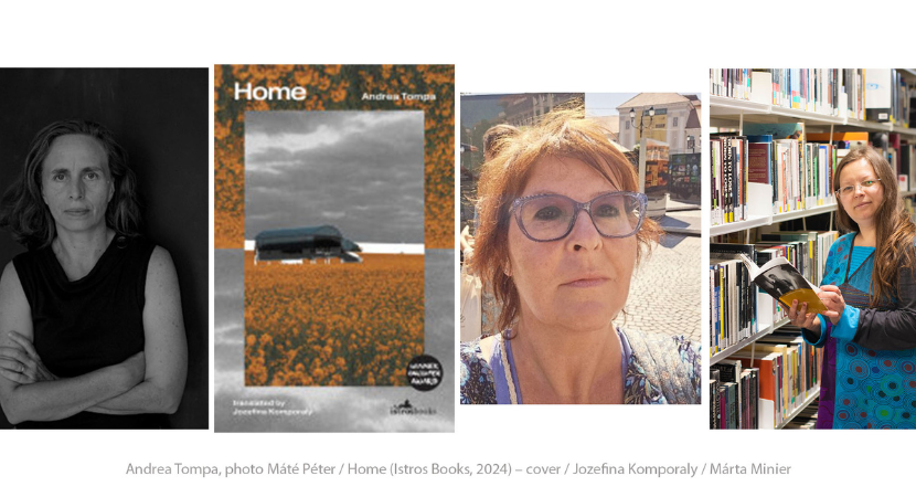 In-Between Languages, Cultures and Genres. A conversation on writing, theatre and identity with Hungarian author and theatre critic Andrea Tompa & translator and academic Jozefina Komporaly, moderated by Márta Minier