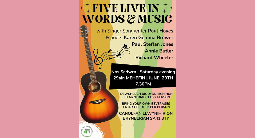Five Live in Words and Music
