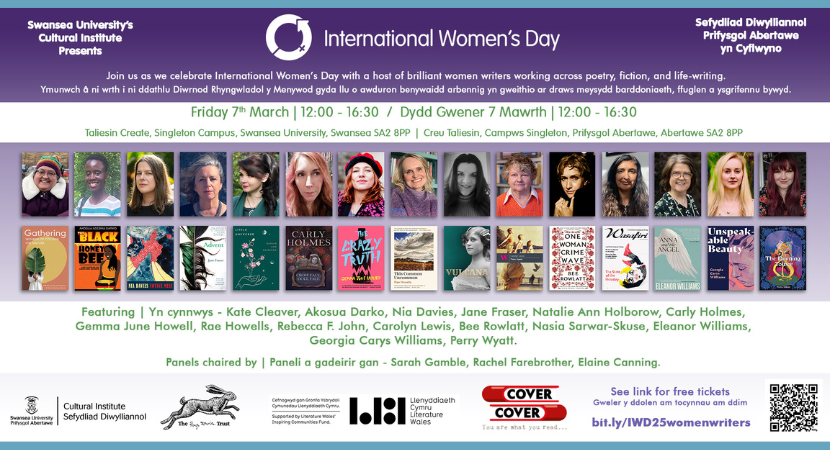 International Women’s Day 2025: celebrating women writers working across poetry and fiction.