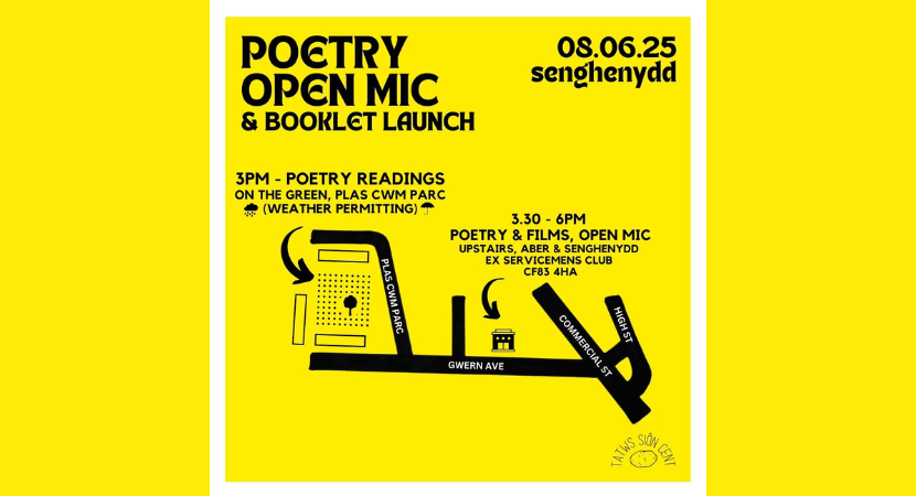 Tatws Siôn Cent Aber Valley Poetry night