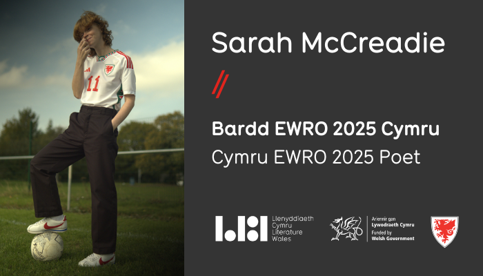 Sarah McCreadie, Cymru EWRO 2025 Poet