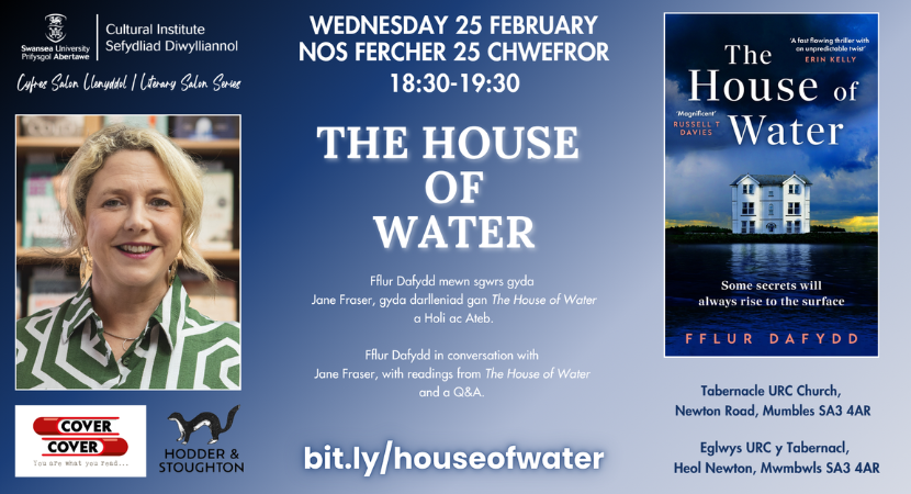 ‘The House of Water’: Fflur Dafydd in conversation with Jane Fraser