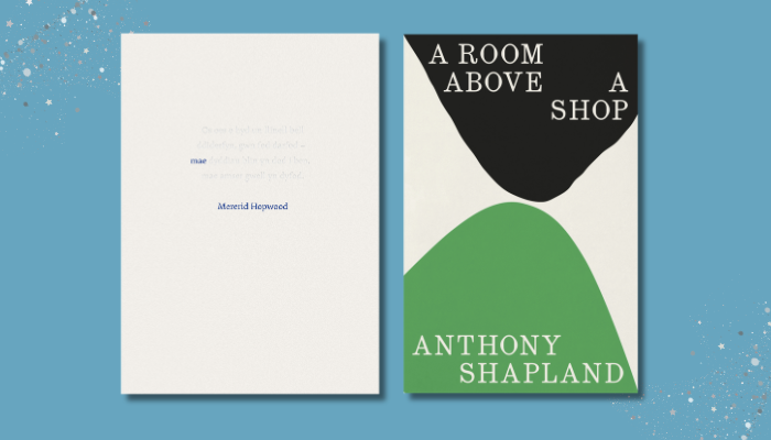 A Room Above a Shop by Anthony Shapland is Wales Book of the Year 2026